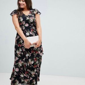 Praslin maxi floral dress
